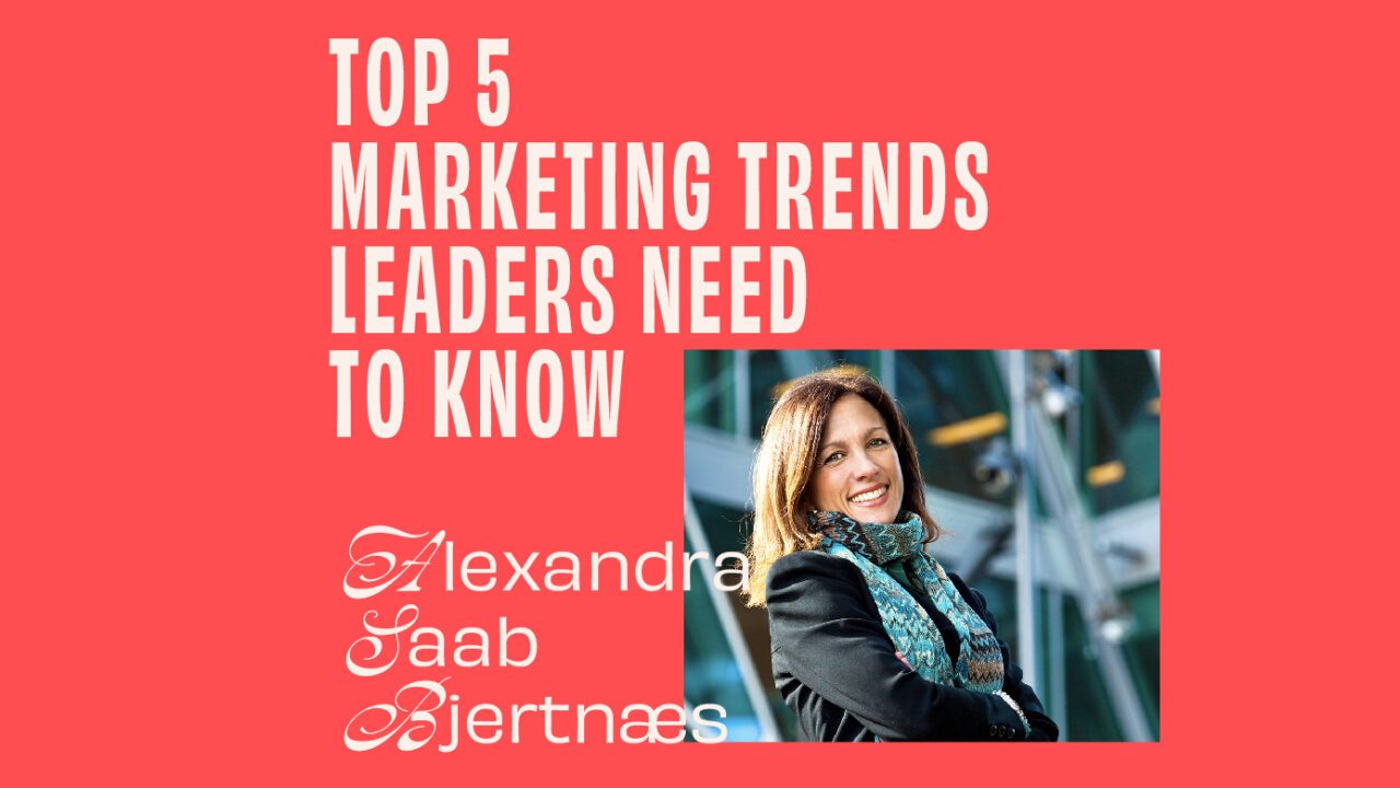 CMO – Interview – CMOs on the Top 5 Marketing Trends Leaders Need to Know - Alexandra Saab Bjertnæs featured image