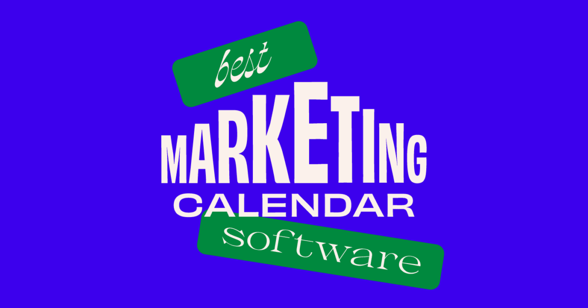 12 Best Marketing Calendar Software In 2023 The CMO