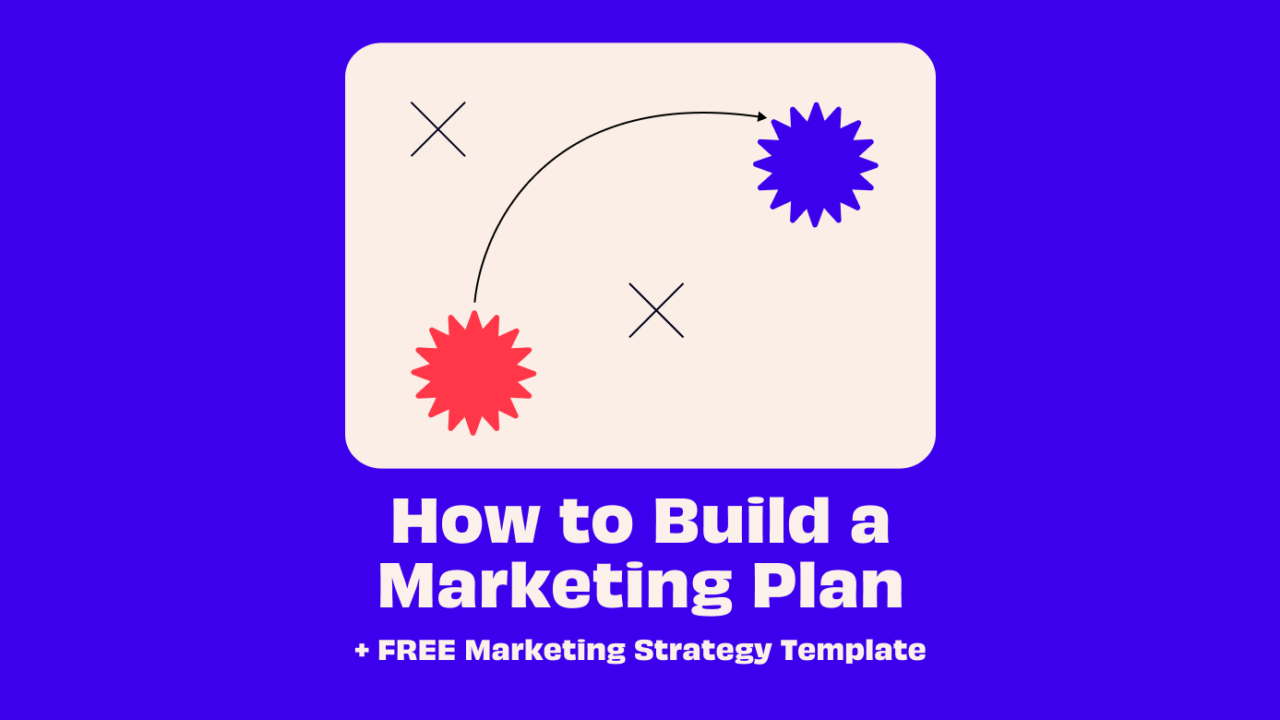 How to build a marketing plan (plus free marketing strategy template)