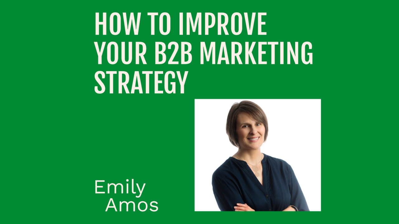 how to improve your b2b marketing strategy